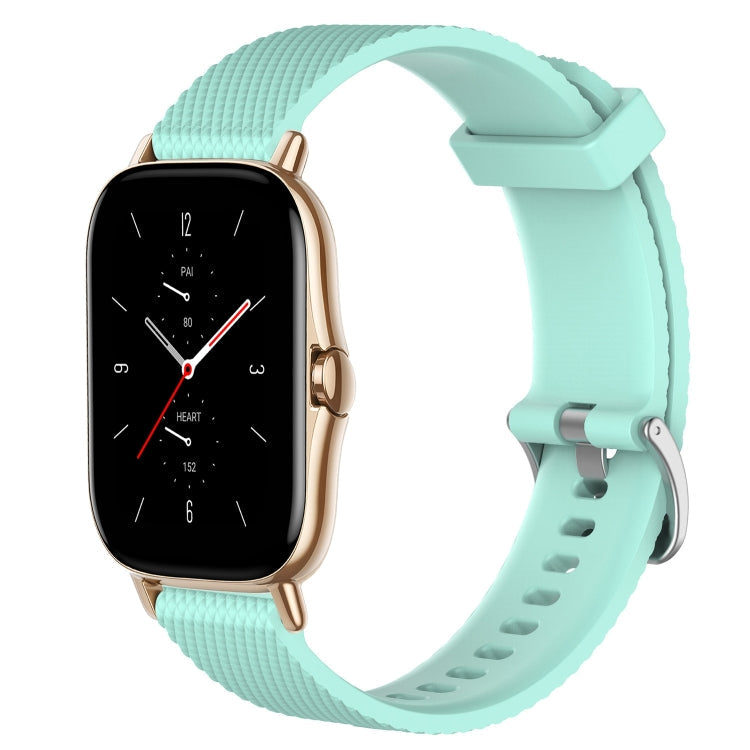20mm Diamond Textured Silicone Watch Band, For Amazfit Pop, For Amazfit GTS 2