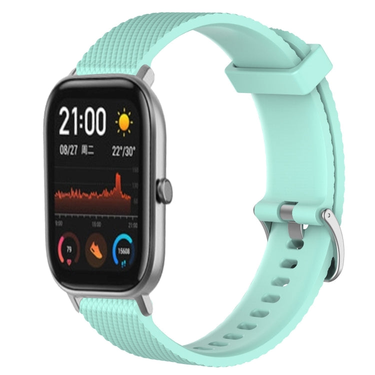 20mm Diamond Textured Silicone Watch Band, For Amazfit GTR 42MM, For Amazfit GTS
