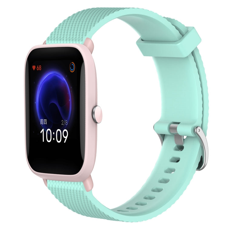 20mm Diamond Textured Silicone Watch Band, For Amazfit GTS 2 Mini, For Amazfit Pop Pro