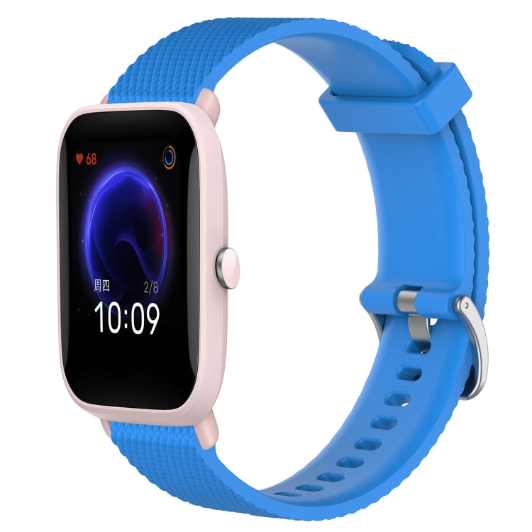 20mm Diamond Textured Silicone Watch Band, For Amazfit GTS 2 Mini, For Amazfit Pop Pro