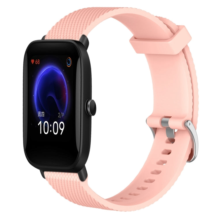 20mm Diamond Textured Silicone Watch Band, For Amazfit Pop, For Amazfit GTS 2
