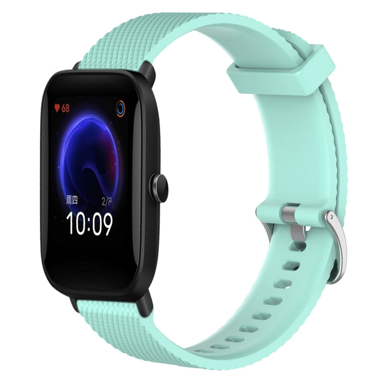 20mm Diamond Textured Silicone Watch Band, For Amazfit Pop, For Amazfit GTS 2