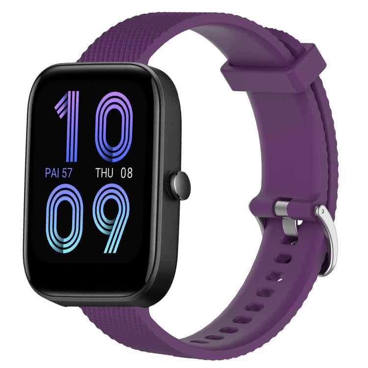20mm Diamond Textured Silicone Watch Band, For Amazfit GTS 4 Mini, For Amazfit Bip3