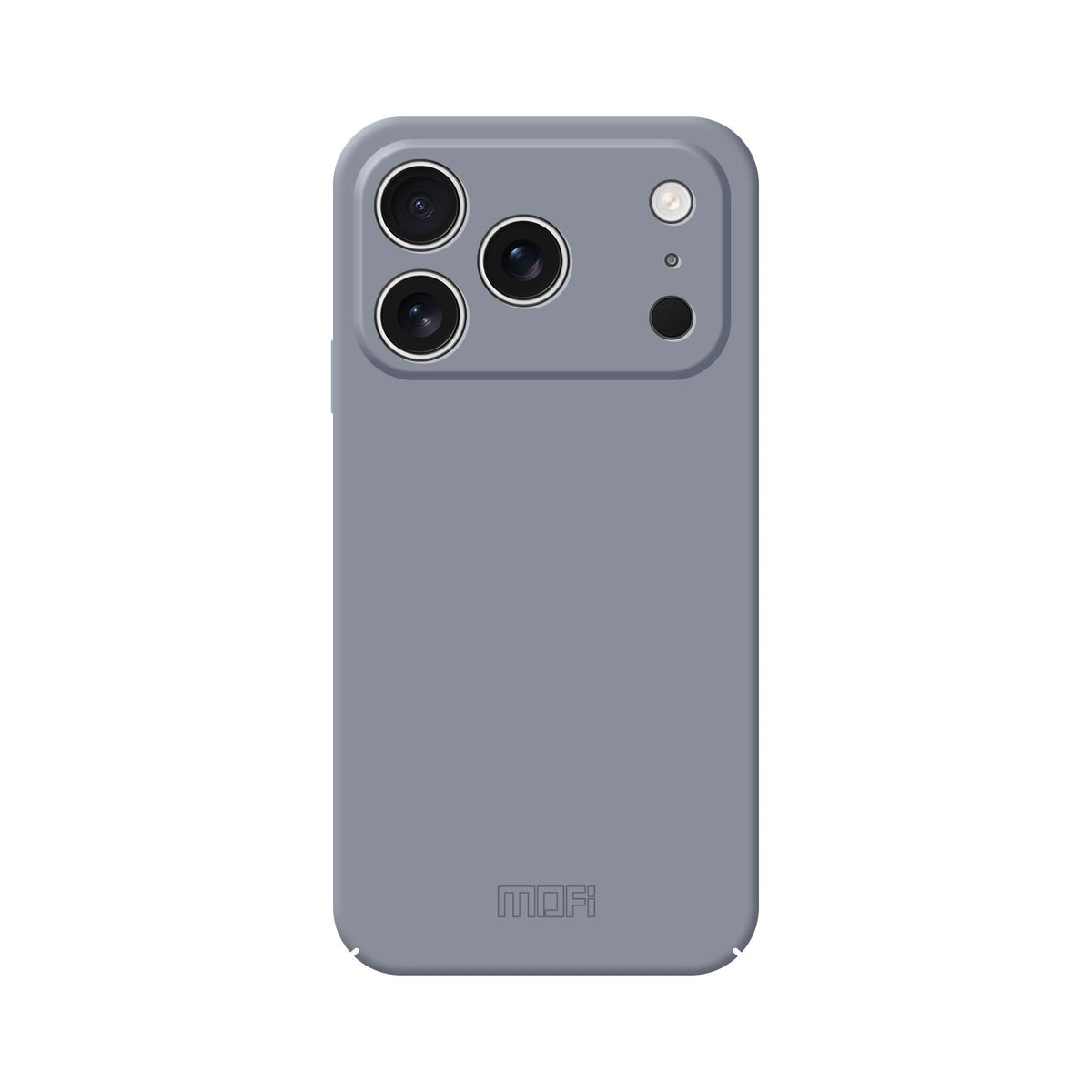 Compatible with iPhone 18 Pro Max MOFI Qin Series Skin Feel All-inclusive PC Phone Case - Gray