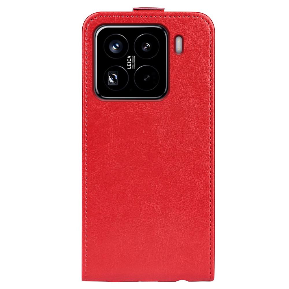 For Xiaomi 15 Pro R64 Texture Single Vertical Flip Leather Phone Case(Red)