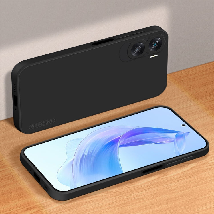 For Honor X50i / 90 Lite PINWUYO Sense Series Liquid Silicone TPU Phone Case(Black)