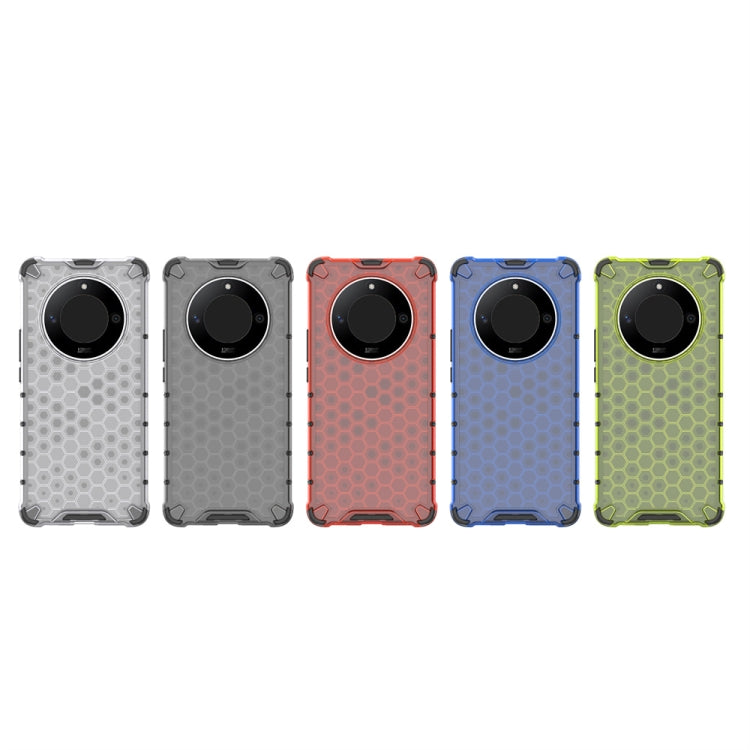 For Honor X9b Shockproof Honeycomb Phone Case(White)