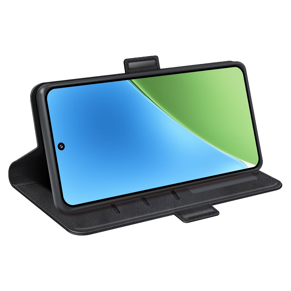 For Xiaomi 15 Dual-side Magnetic Buckle Horizontal Flip Leather Phone Case(Black)