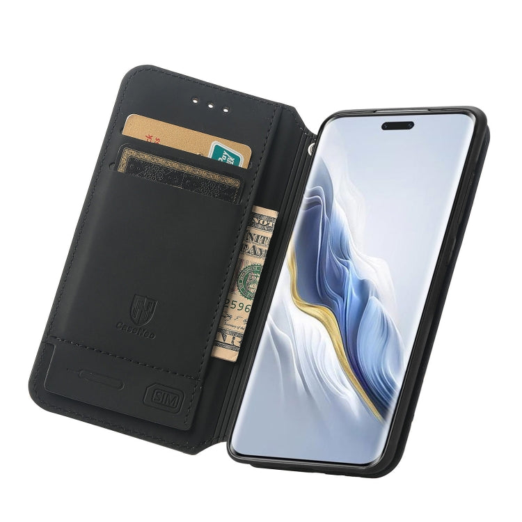 For Honor Magic6 Pro CaseNeo Colorful Magnetic Leather Phone Case(Rhombus Mandala)