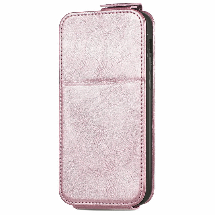 For Honor X50i 5G Zipper Wallet Vertical Flip Leather Phone Case(Pink)