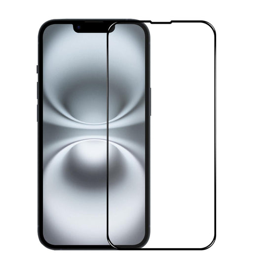 For iPhone 16e NORTHJO A++ Screen Protector Full Glue Silk Printing Tempered Glass Film