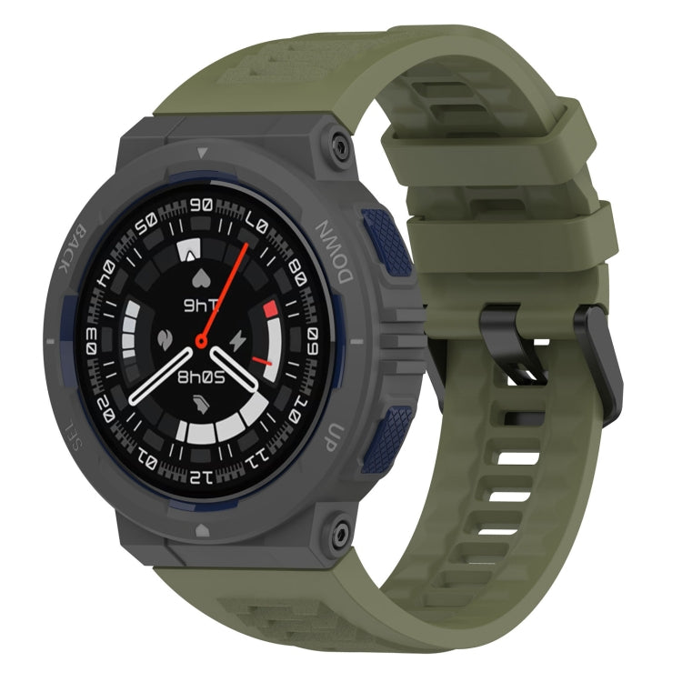 Solid Color Silicone Watch Band, For Amazfit Active Edge A2212
