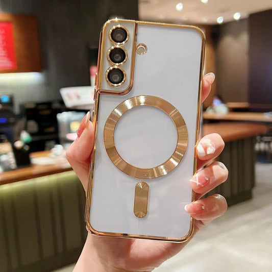 For Samsung Galaxy S24 5G MagSafe Electroplating TPU Phone Case(Gold)