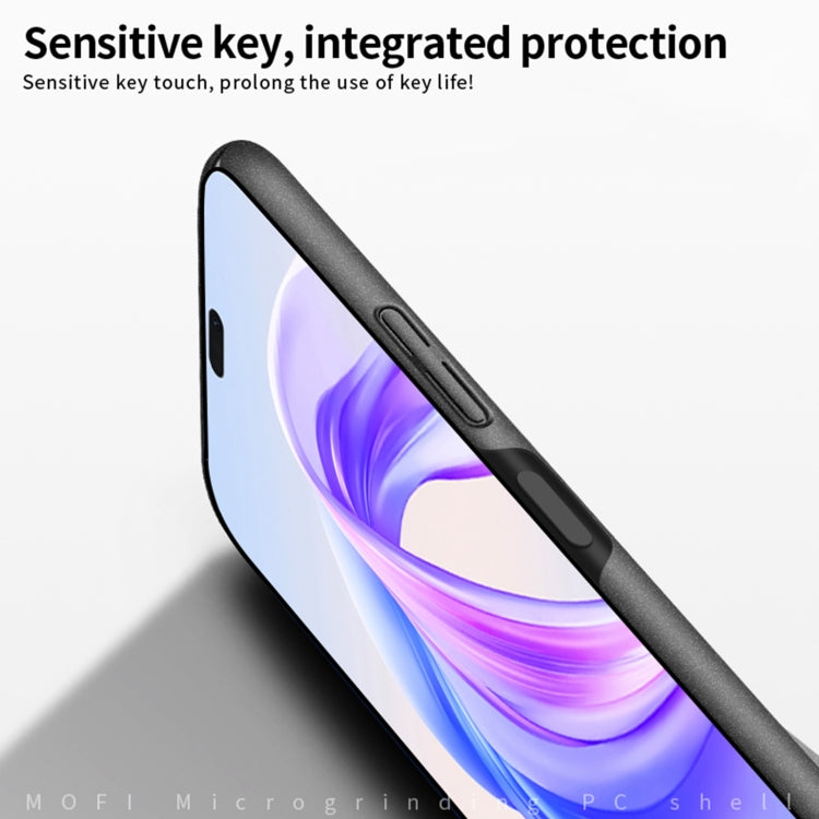 For Honor X50i+ / X50i Pro MOFI Fandun Series Frosted PC Ultra-thin All-inclusive Phone Case(Black)