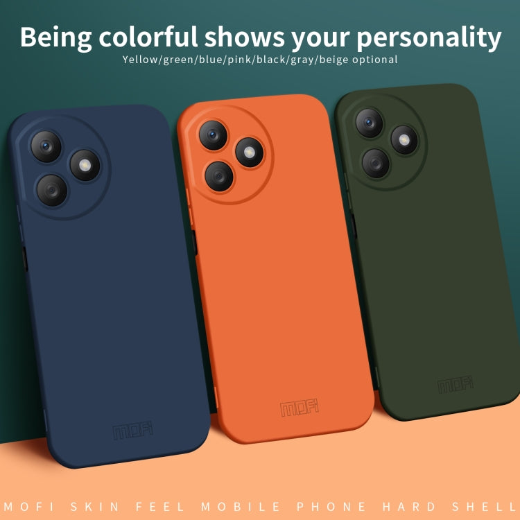 For Honor X50i Pro MOFI Qin Series Skin Feel All-inclusive PC Phone Case(Gray)