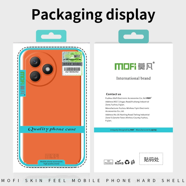 For Honor Magic6 Pro MOFI Qin Series Skin Feel All-inclusive PC Phone Case(Blue)