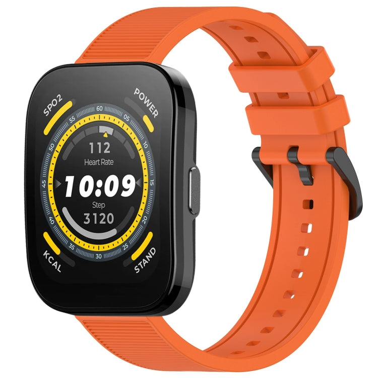 22mm Textured Silicone Solid Color Watch Band, For Amazfit Balance, For Amazfit BIP 5