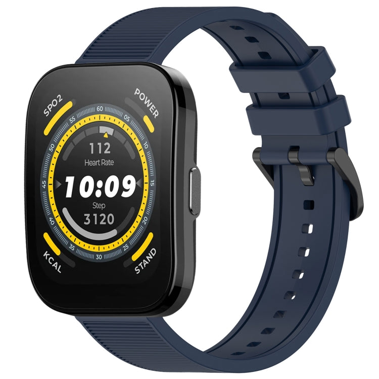 22mm Textured Silicone Solid Color Watch Band, For Amazfit Balance, For Amazfit BIP 5