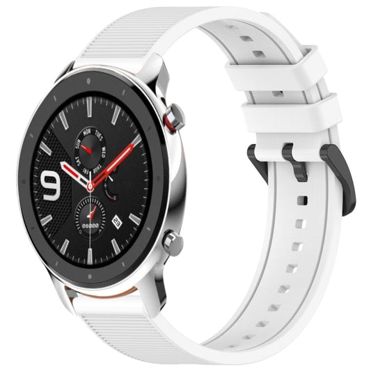 22mm Textured Silicone Solid Color Watch Band, For Amazfit GTR 4 Pro, For Amazfit GTR 4