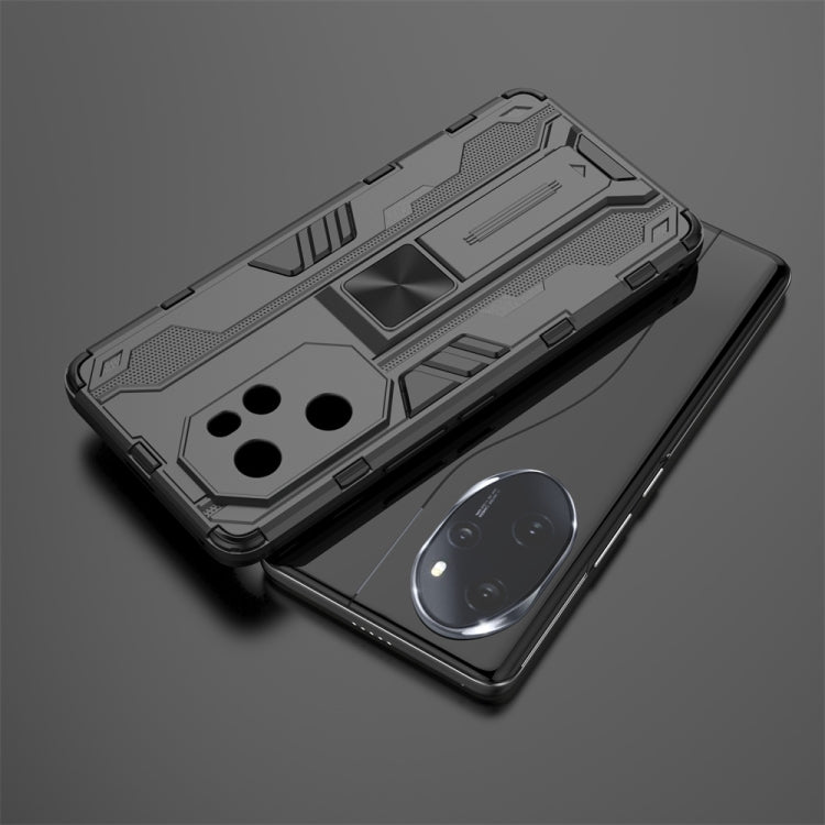 For Honor 100 Pro Supersonic Armor PC Hybrid TPU Phone Case(Silver)