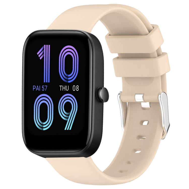 20mm Smooth Solid Color Silicone Watch Band, For Amazfit Bip 3, For Amazfit Bip 3 Pro