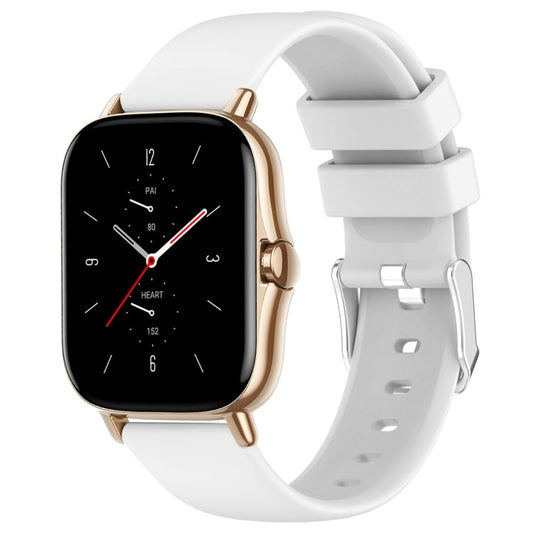 20mm Smooth Solid Color Silicone Watch Band, For Amazfit GTS 2