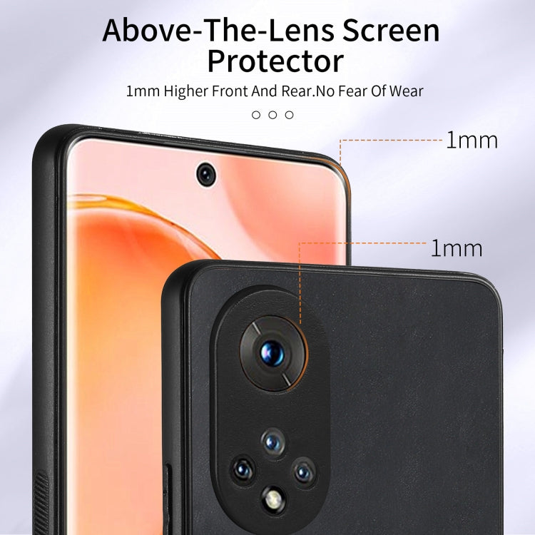 For Honor X50 Retro Skin-feel Ring Card Wallet Phone Case(Black)