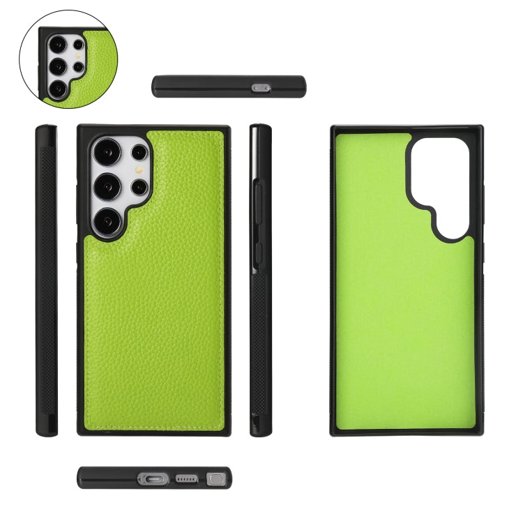 For Samsung Galaxy S24 5G Crossbody Multi-functional Zipper Wallet Litchi Leather Phone Case(Green)