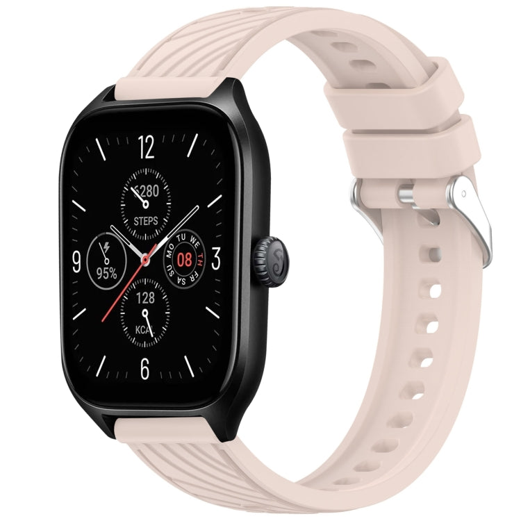 Stripe Texture 20mm Silicone Watch Band, For Amazfit GTR Mini, For Amazfit GTS 4