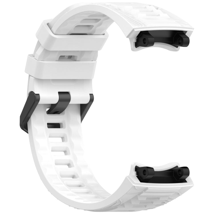 Solid Color Needle Buckle Silicone Watch Band, For Amazfit T-Rex 3