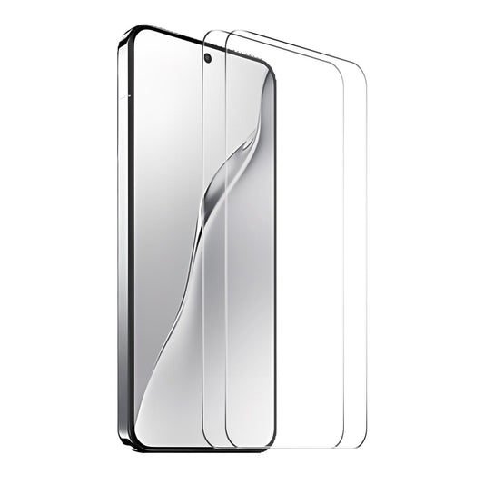 For Xiaomi 15 2pcs ENKAY 0.18mm High Aluminum-silicon Tempered Glass Film, Support Ultrasonic Fingerprint Unclock