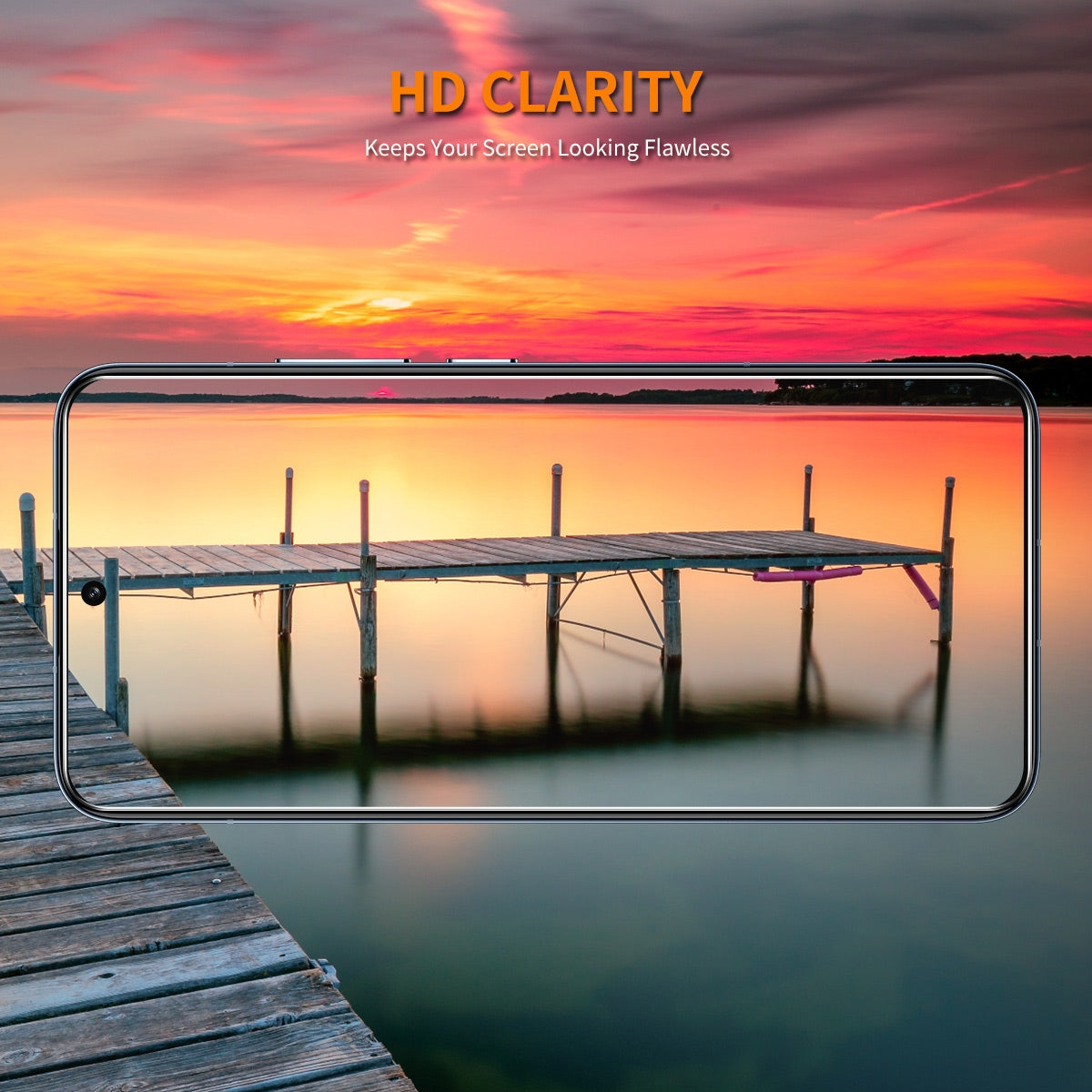 For Xiaomi 15 2pcs ENKAY 0.18mm High Aluminum-silicon Tempered Glass Film, Support Ultrasonic Fingerprint Unclock