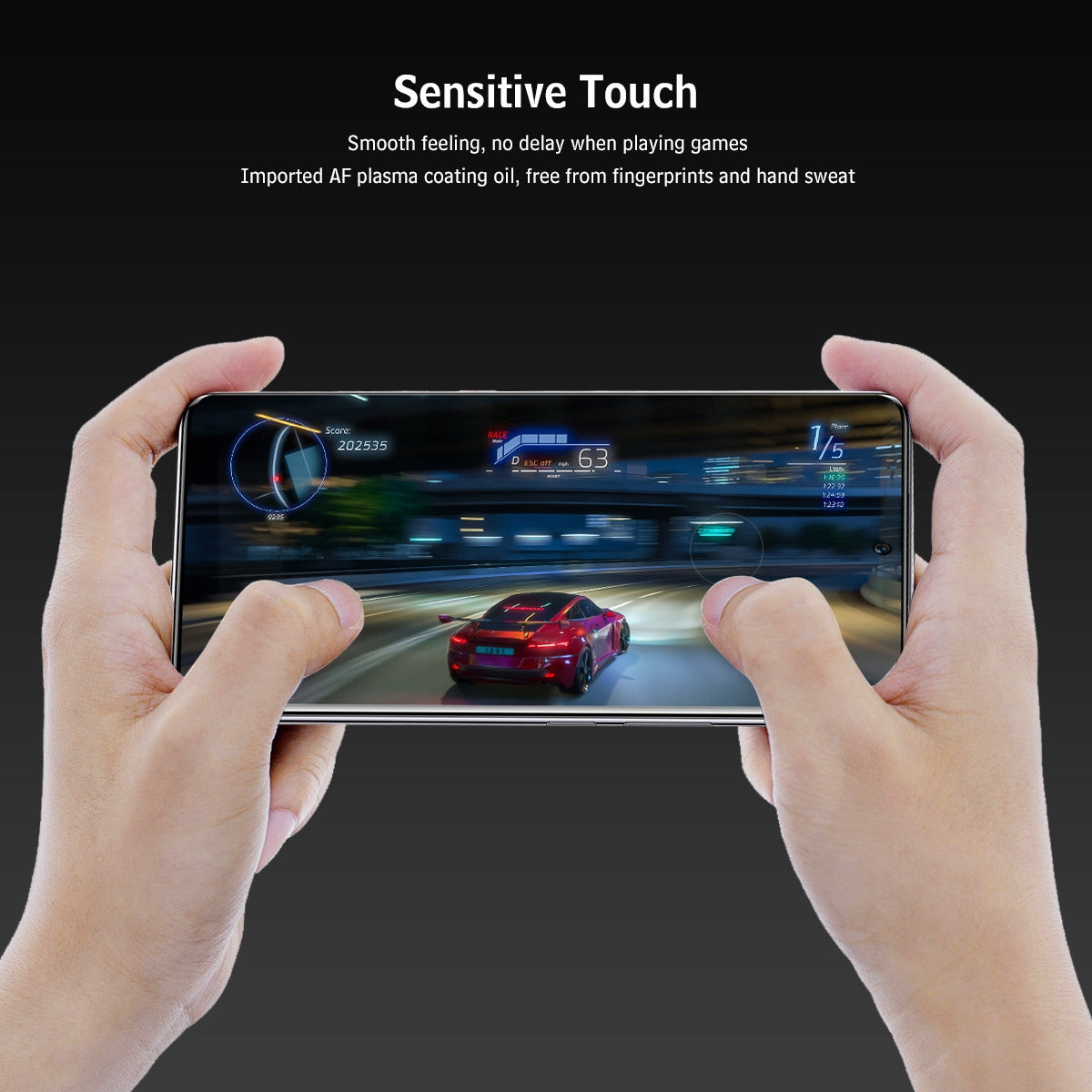 For Xiaomi 15 Pro ENKAY Hat-Prince Heat Bending Full Coverage Tempered Glass Film, Support Ultrasonic Fingerprint Unlocking