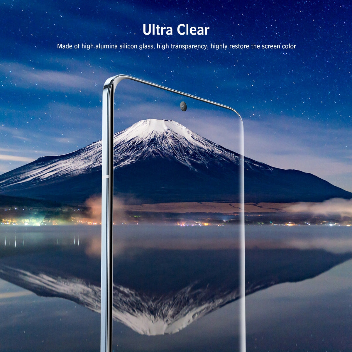 For Xiaomi 15 Pro ENKAY Hat-Prince Heat Bending Full Coverage Tempered Glass Film, Support Ultrasonic Fingerprint Unlocking