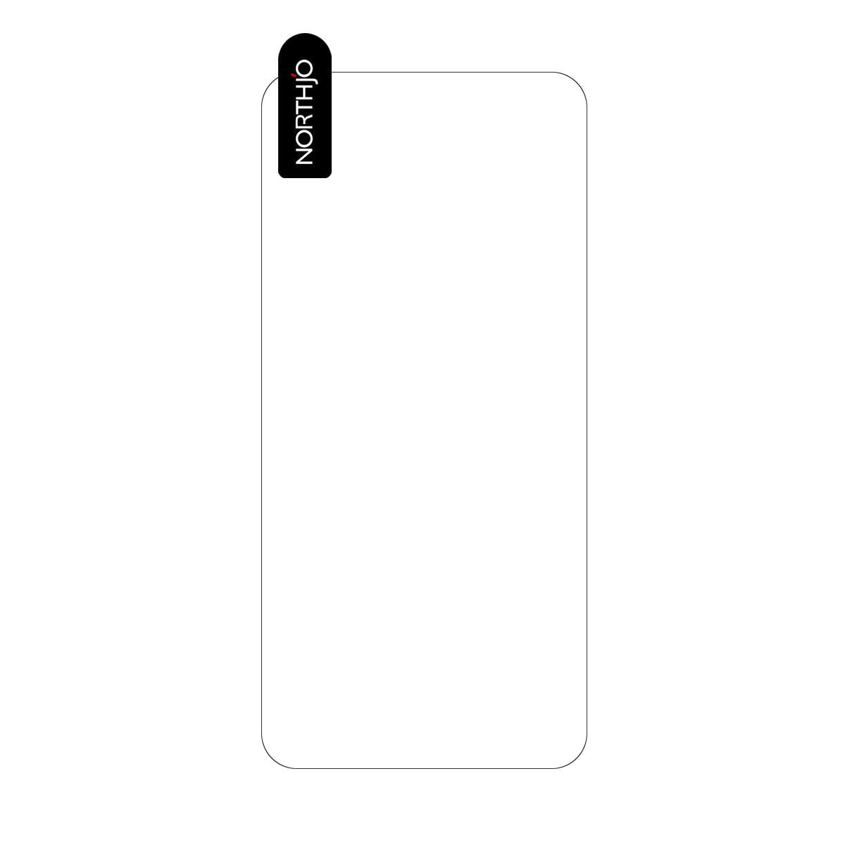 For Samsung Galaxy S25 Edge 5G NORTHJO A++ Screen Tempered Glass Film, Support Fingerprint Unlock