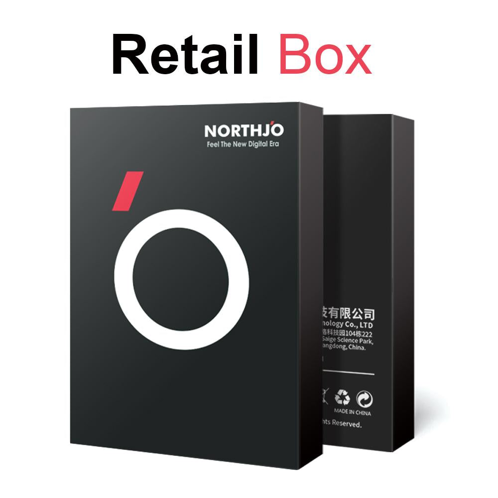 For iPhone 16e NORTHJO Camera Lens Protector CD Metal Ring Tempered Glass Film(Black)