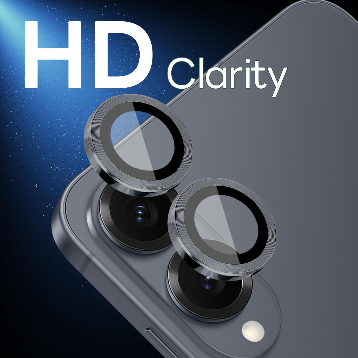 For Samsung Galaxy S25 Edge 5G NORTHJO Camera Lens Protector CD Metal Ring Tempered Glass Film(Black)