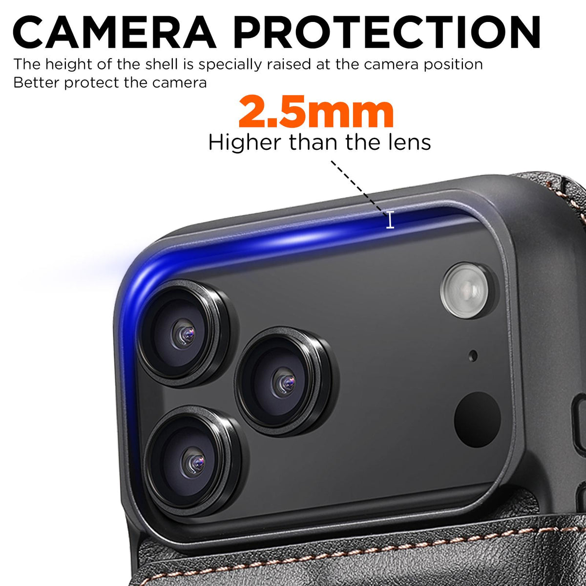 Compatible with iPhone 18 Pro Max Suteni Q06 2-in-1 Multi-function Detachable Wallet MagSafe Phone Case - Black