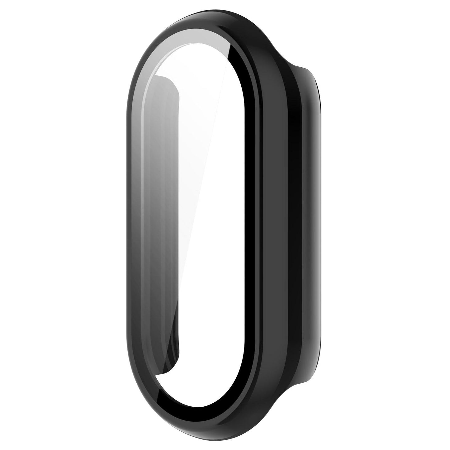 For Xiaomi Smart Band 10 / 10 NFC Tempered Film Integrated PC Watch Protective Cover(Black)