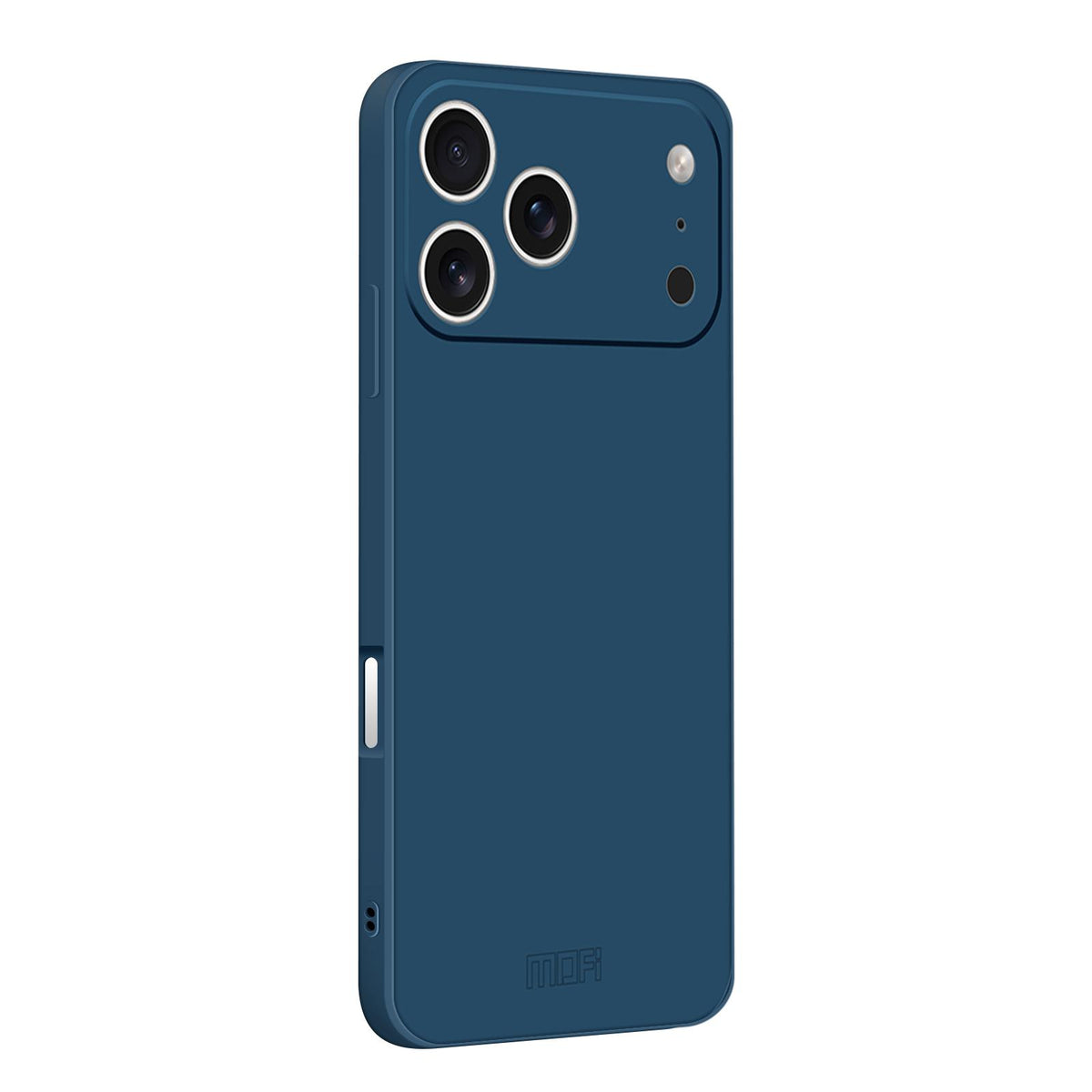 Compatible with iPhone 18 Pro Max MOFI Caring Soft Shell Liquid Silicone Skin Feel Phone Case - Blue