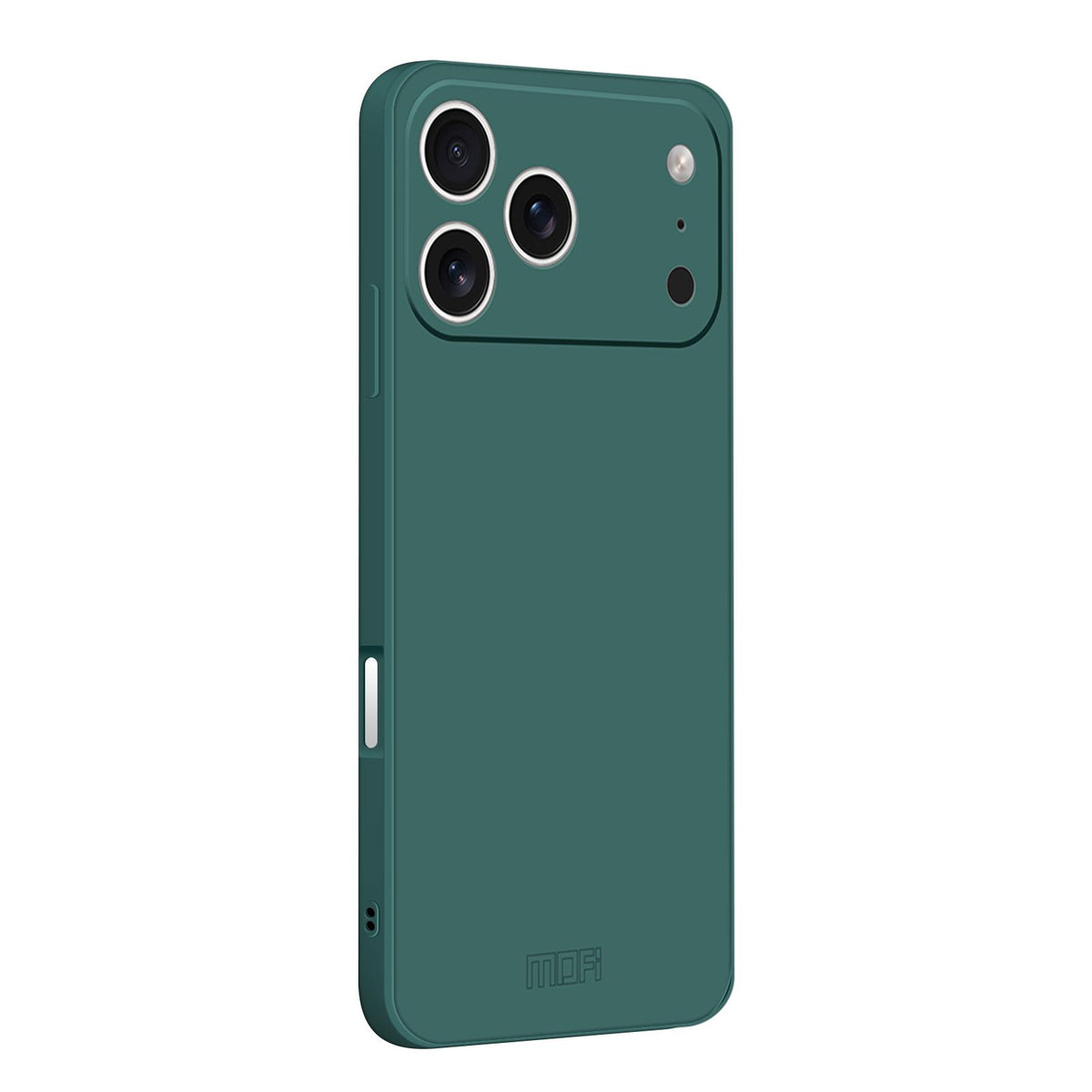 Compatible with iPhone 18 Pro Max MOFI Caring Soft Shell Liquid Silicone Skin Feel Phone Case - Dark Green