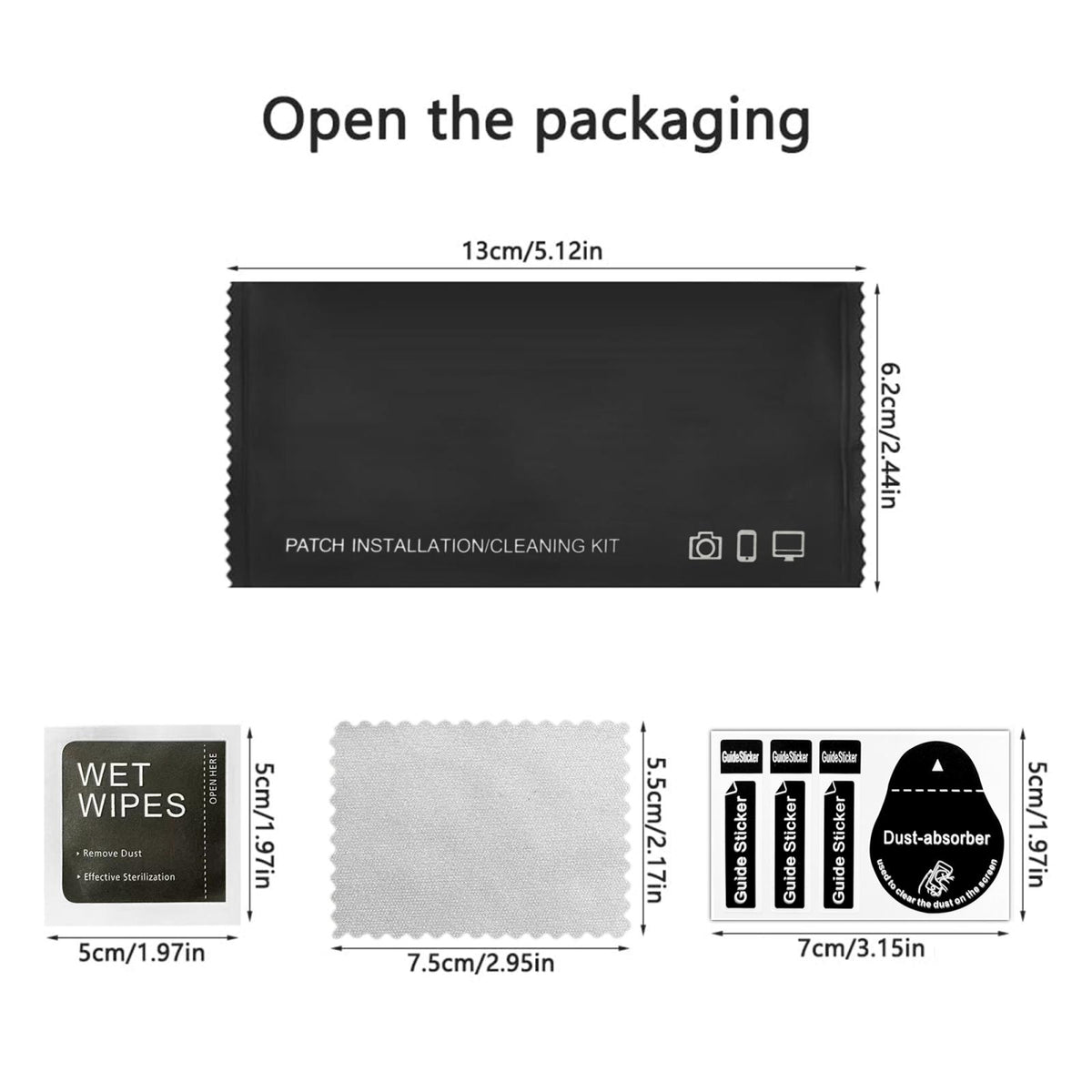2 in 1 Set TPU + PC Clear Magnetic Phone Case with High Alumina Tempered Film Compatible with iPhone 18 Pro Max