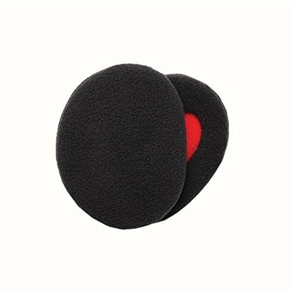 Adults Winter Bandless Warm Earmuffs Ear Protection Cover, A Pair(Black)