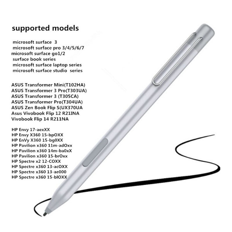 For Microsoft Surface Series Stylus Pen Electronic Pen(Black)