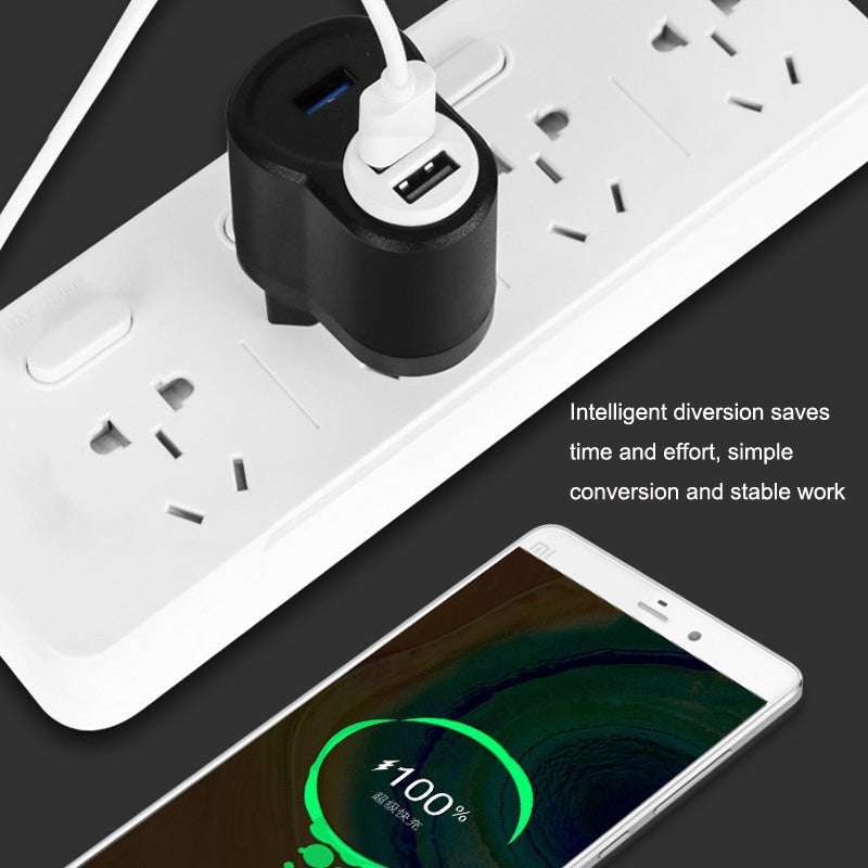 EU Plug Home Cigarette Lighter Socket Car Power Converter, Plug Specifications: