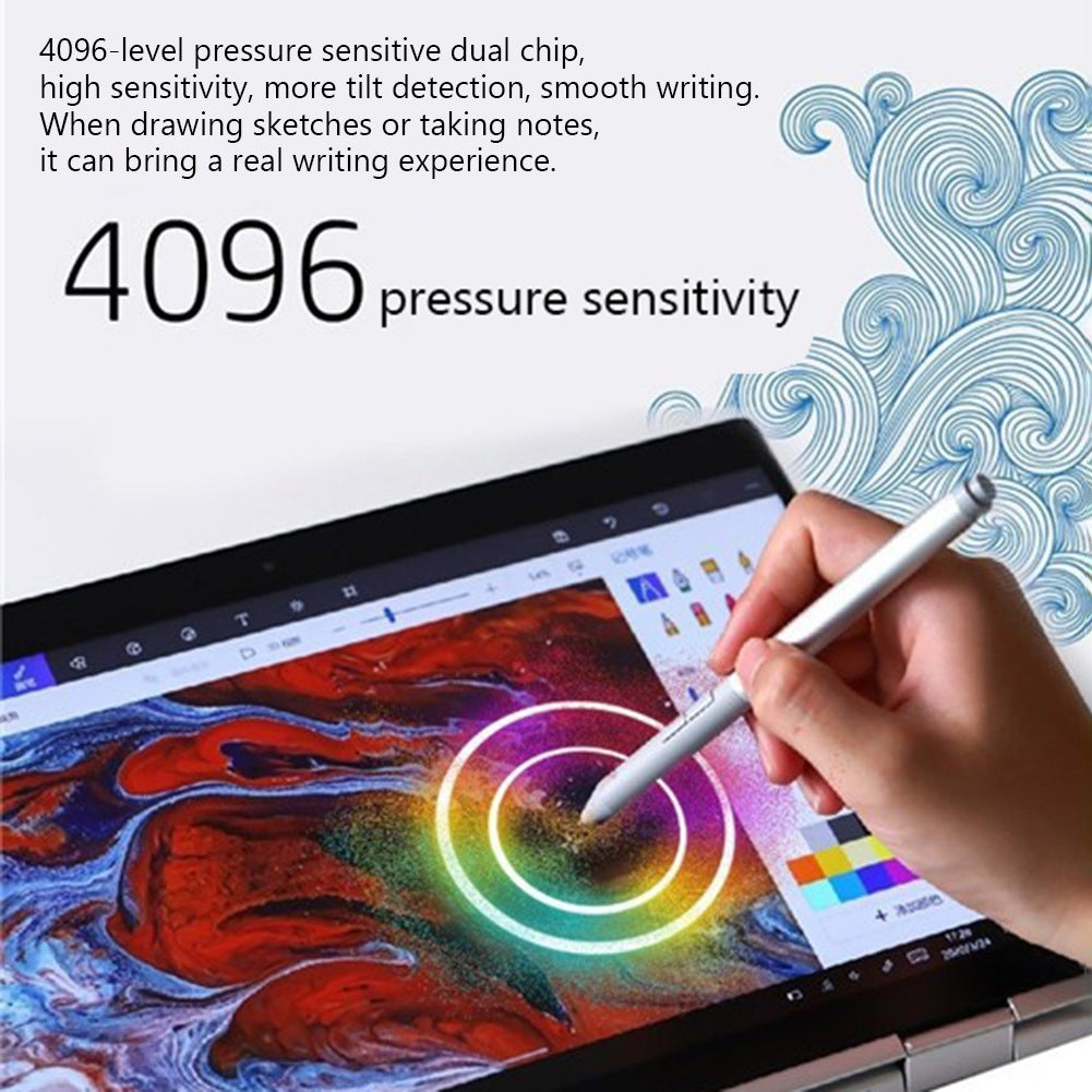 For HP Elitebook And ZBook X360 1030 G2/G3 Bluetooth Anti-touch Touch Pen(Silver)