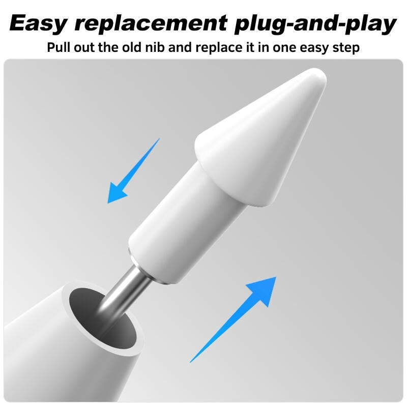 For Xiaomi Pad 6 / 6 Pro Tablet Stylus Replacement Tip Nib, Spec: Original Transparent