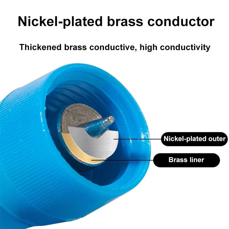 2pcs /Pack Stripping-free Thimble T-shaped Connector Downlight Wiring-free Connector(Yellow)
