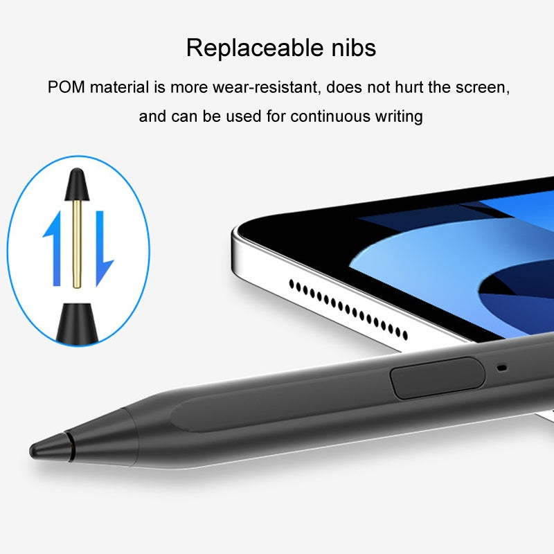 Tablet Stylus Pen USI2.0 Protocol Pen Stylus Anti False Touch(Black)