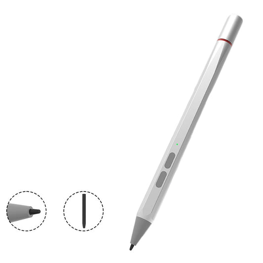UX95 For Amazon Tablet/Chromebook Stylus 4096 Pressure Sensitive Stylus USI Protocol Pen(Silver)